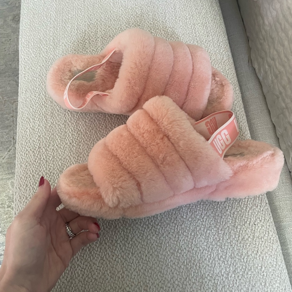 UGG Women's Plush Coral Slippers